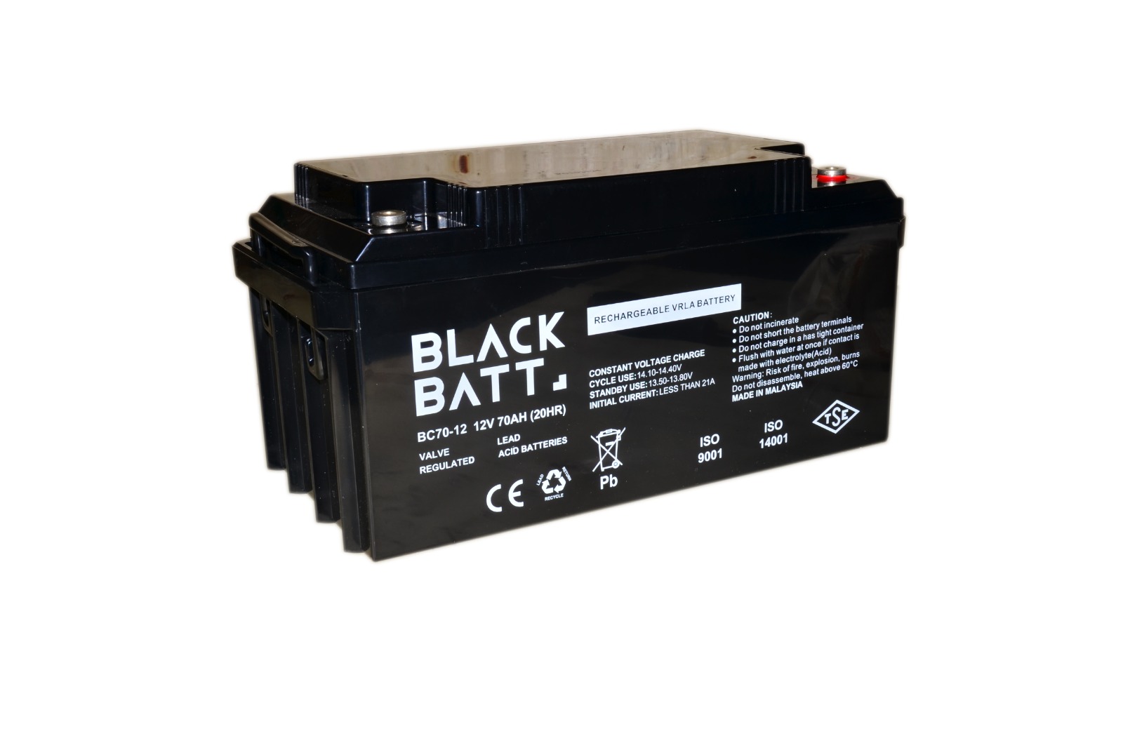 bc1270ah;blackbatt;vrla;akü;battery