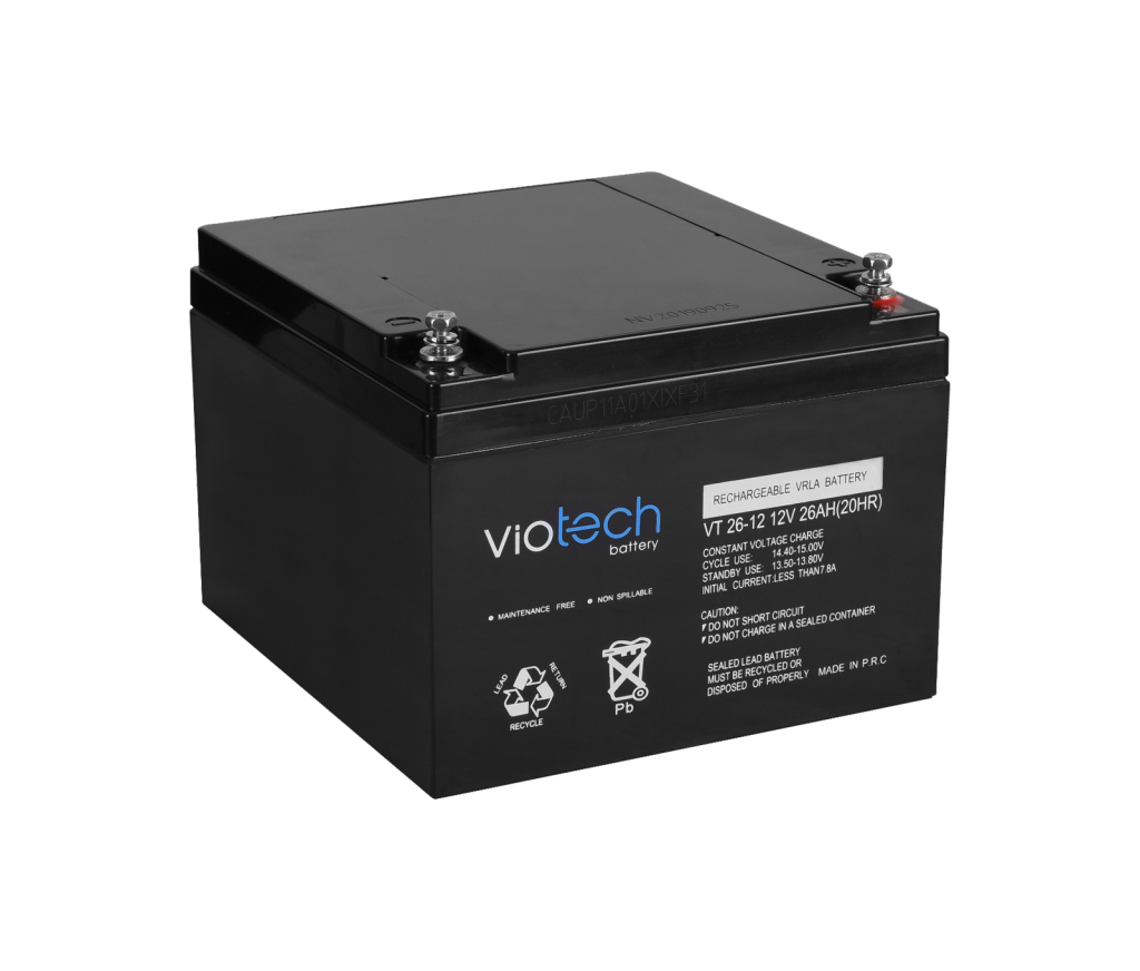 vt1226;viotech;vrla;akü;battery