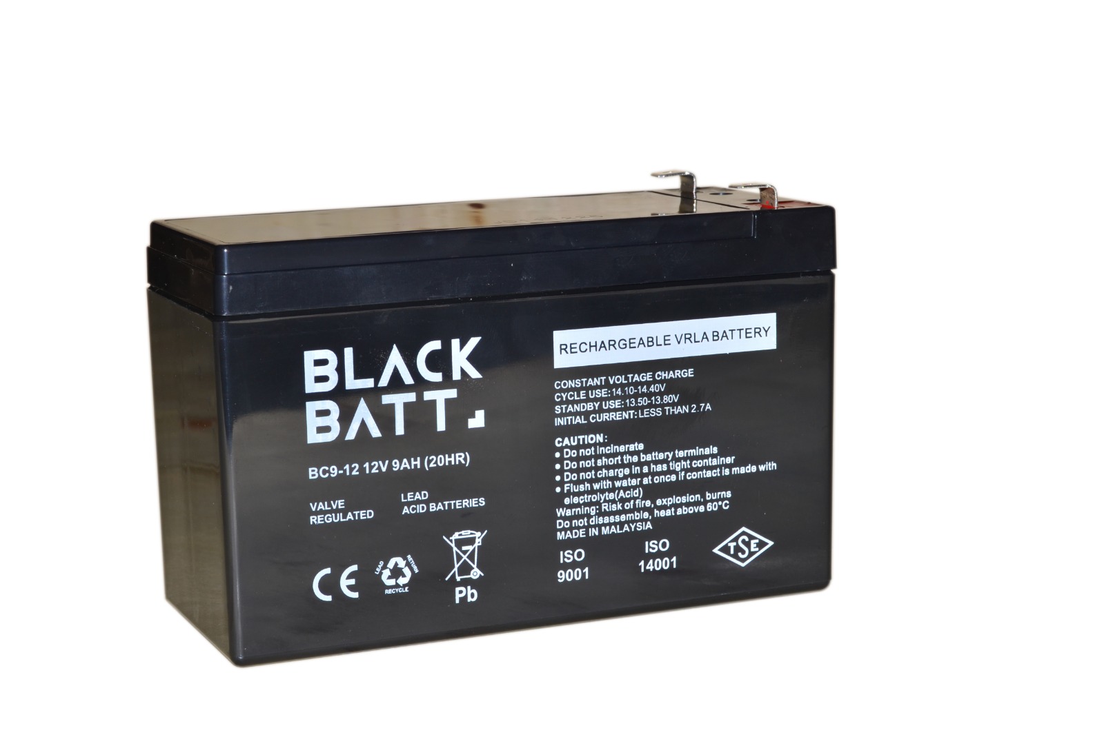 bc129ah;blackbatt;vrla;akü;battery